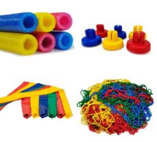 6 isotubos 6 ponteiras 6 capas rede cama elastica 244 1 1